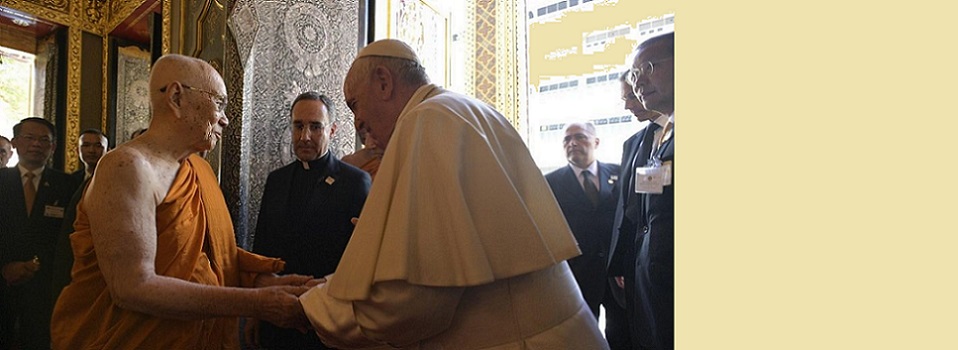 Papa exalta cultura do encontro em visita ao Patriarca Supremo dos budistas na Tailândia