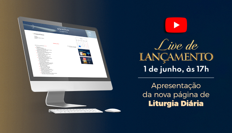 CNBB lança nova página digital para acompanhar a Liturgia Diária em uma live nesta quarta-feira, 1º, às 17h