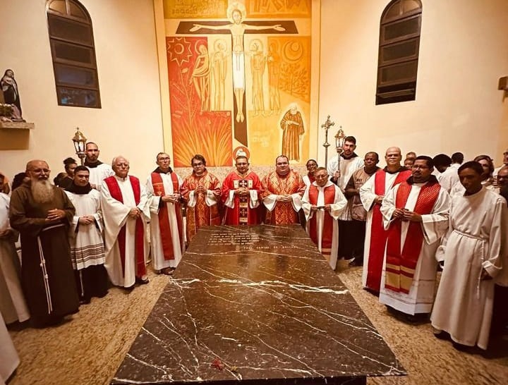 Convento do Pina encerra homenagens a Frei Damião com missa presidida pelo provincial capuchinho