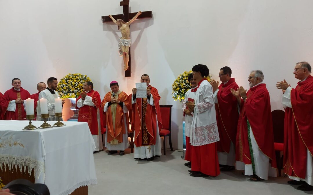 Padre Edicarlos Alves é o novo vigário episcopal do Vicariato Ibura