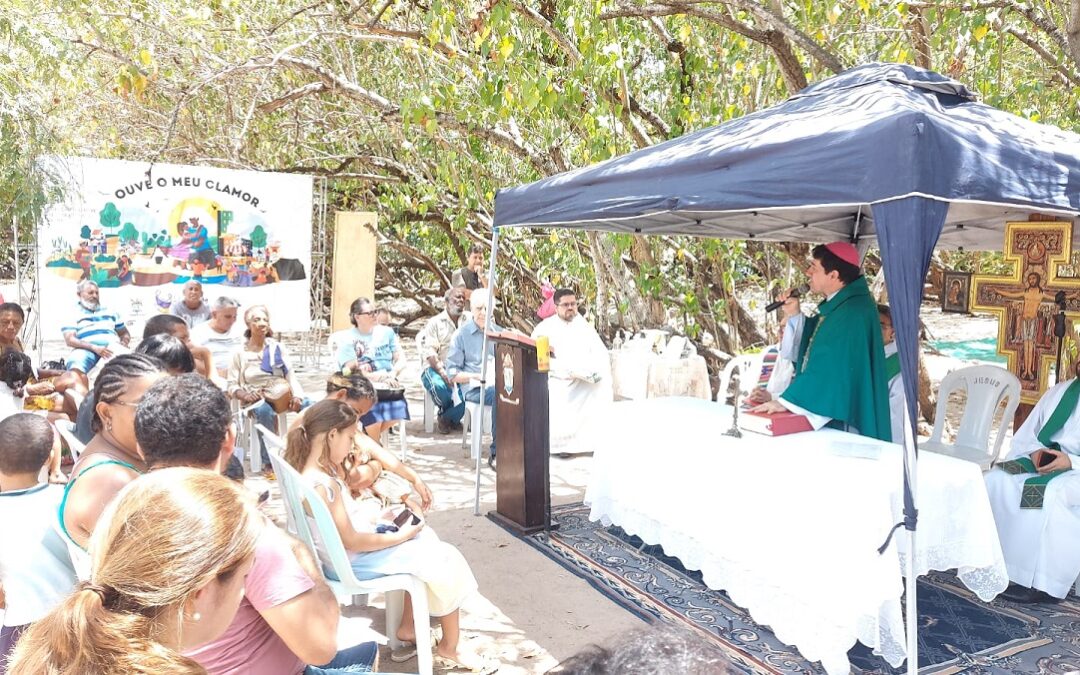 Arquidiocese de Olinda e Recife inicia 8ª Jornada Mundial dos Pobres com missa celebrada no manguezal