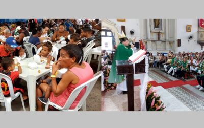 Arquidiocese conclui Jornada Mundial dos Pobres e dá início à Semana Eucarística da Igreja do Santíssimo Sacramento da Boa Vista