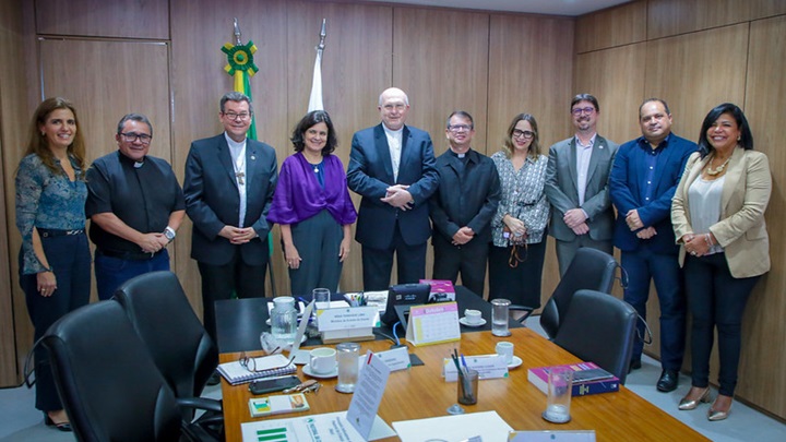 Pastoral da Criança reforça parceria em Brasília com visitas ao Ministério da Saúde e ao Conselho Nacional de Saúde